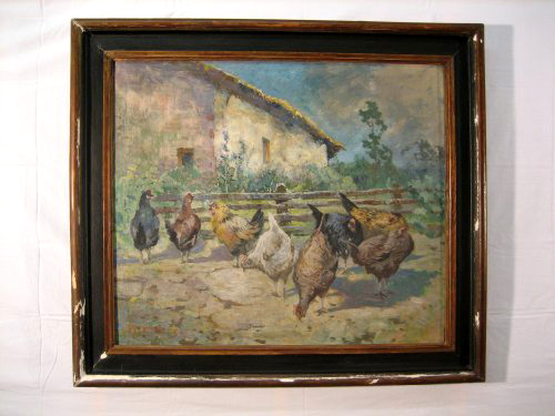 Ölbild Petr Jaros, Postimpressionismus um 1910