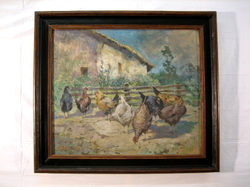 Ölbild Petr Jaros, Postimpressionismus um 1910